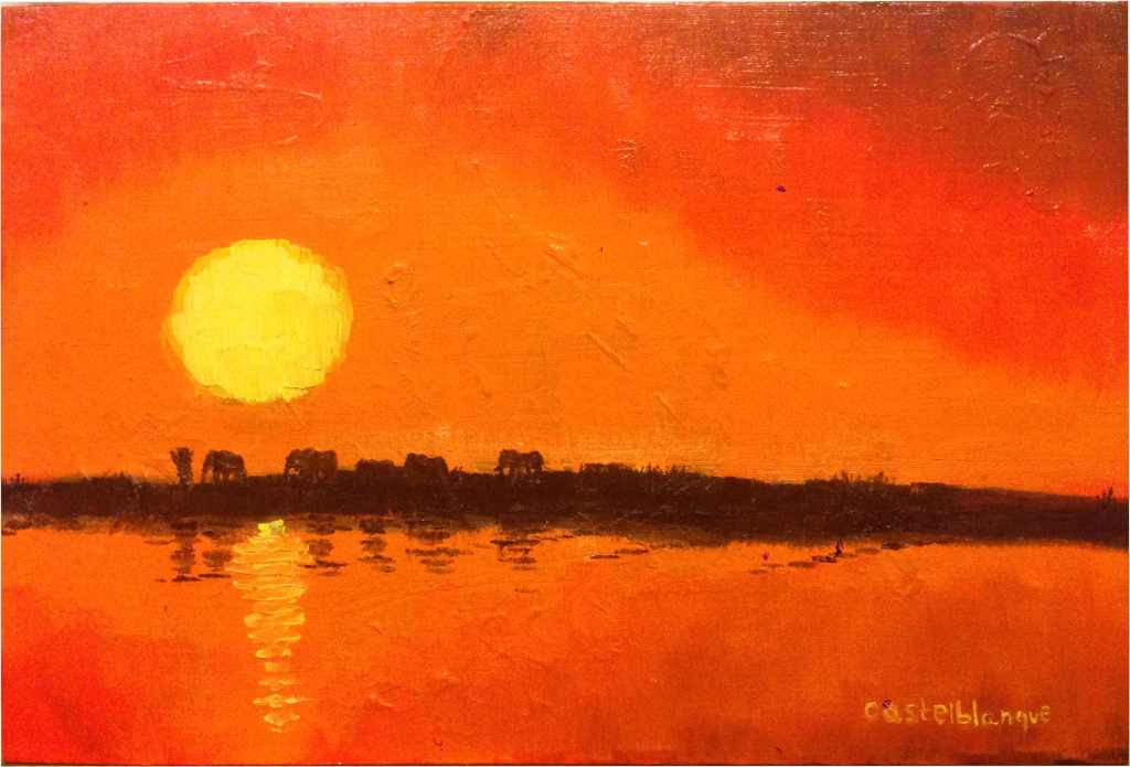 Oli sobre tablilla entelada (Gener 2014) 22x33 cm