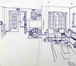 Casa Noemí Boli sobre paper